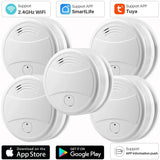 Tuya WiFi Smoke Detector Alarm Smart Fire Protection