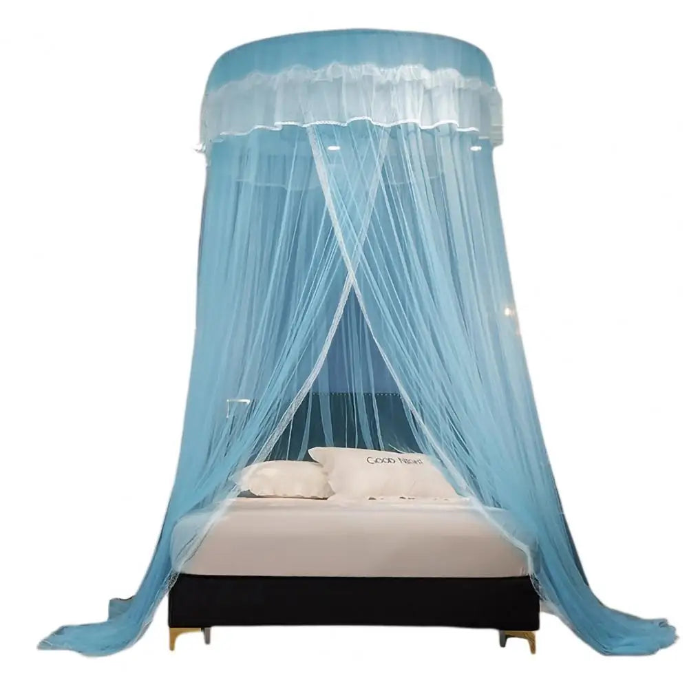 Breathable Hanging Mosquito Net Top Hook Lace Bed