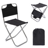 Outdoor Chair Camping Portable Folding Aluminum Foldable Fishing