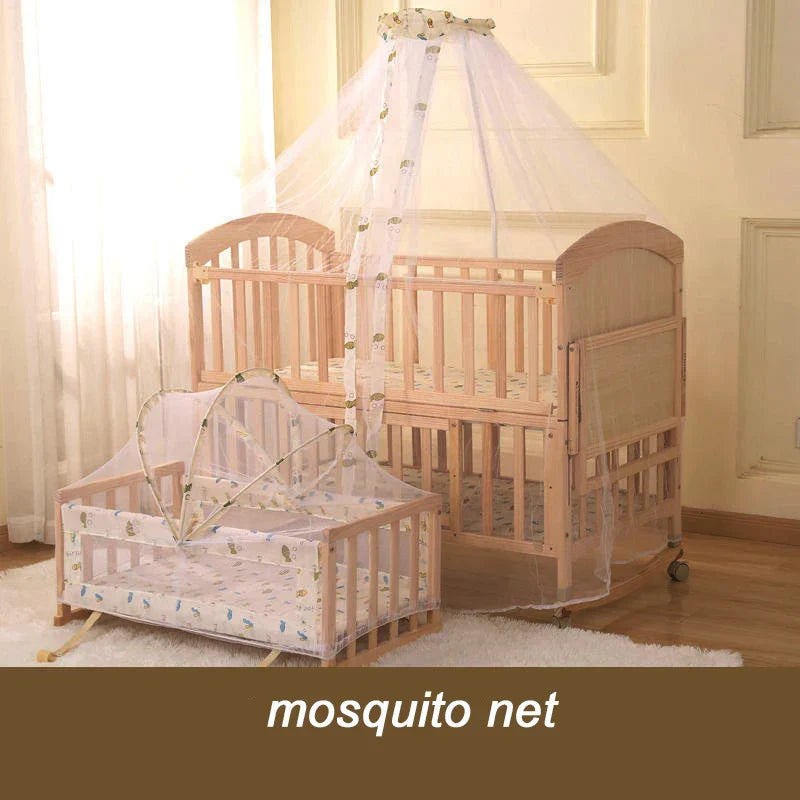 Baby Cradle Bed Mesh Mosquito Nets Foldable Summer