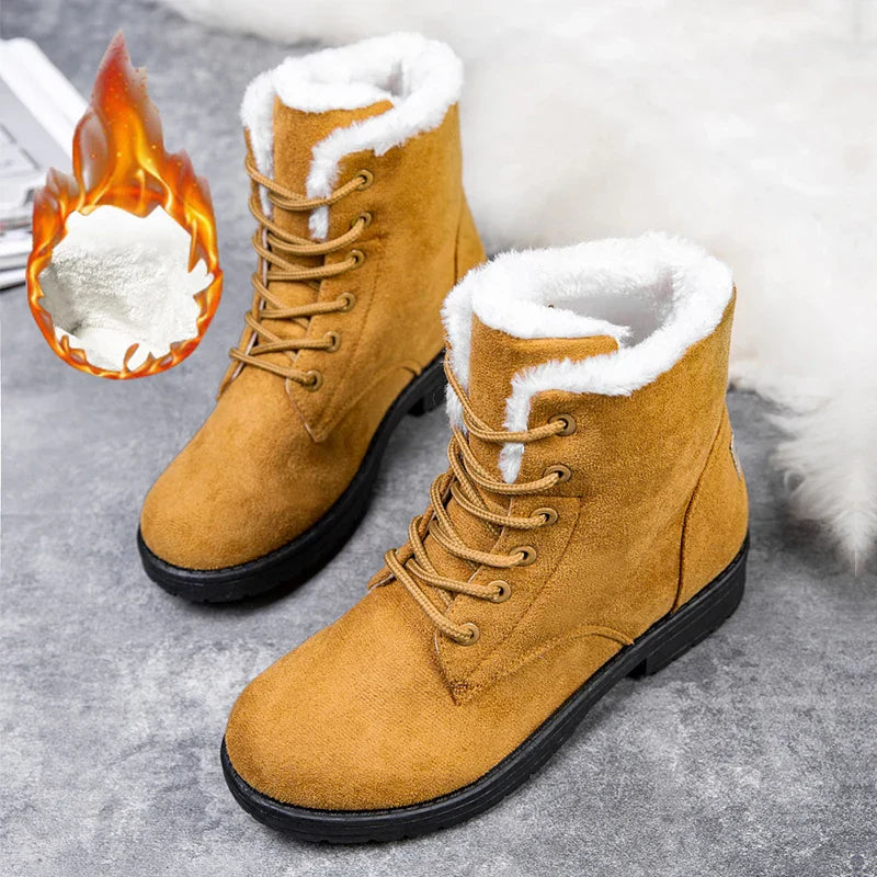 Snow Women Boots Flat Boots For Women Platform