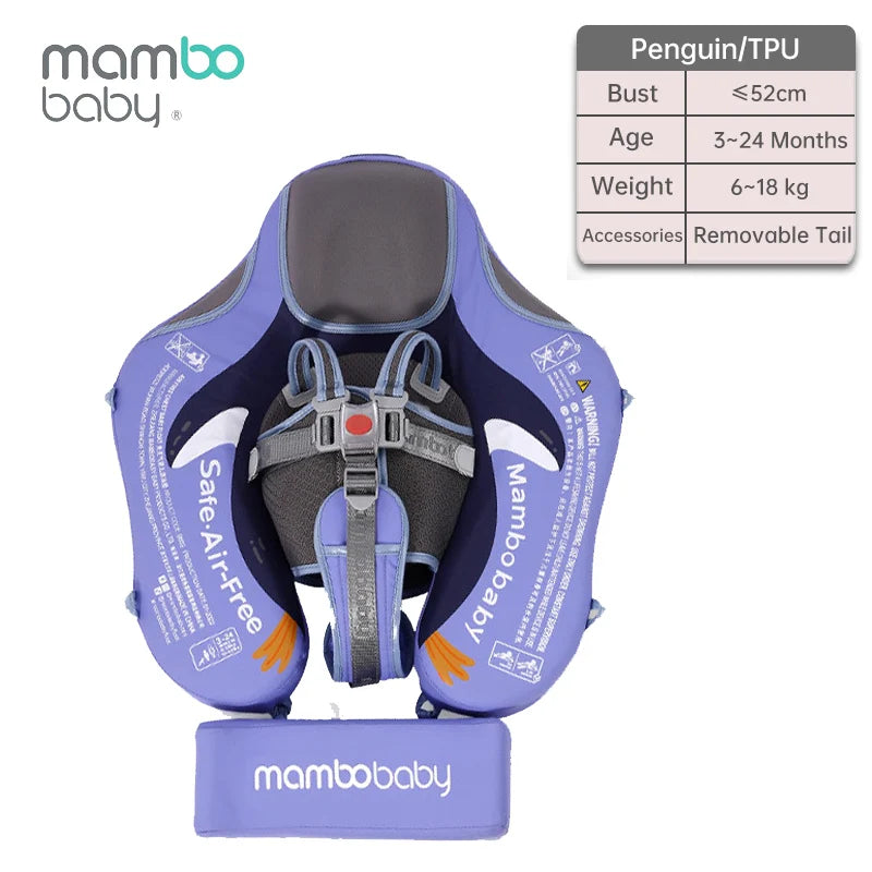 Mambobaby Float Non Inflatable Upgrade Soft Baby Swimming