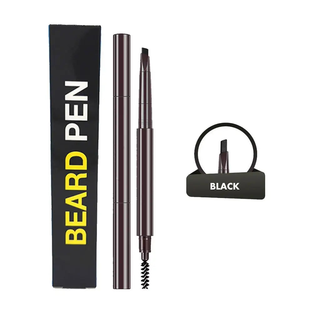 Sdotter Waterproof Beard Pen Men Beard Filling Pencil