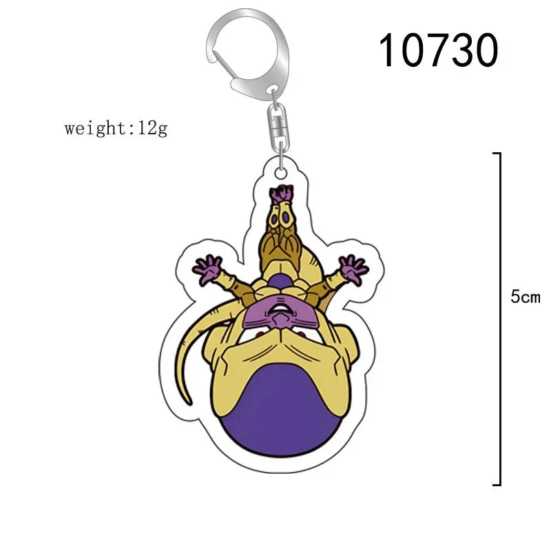 Anime TV Dragon Z Super Saiyan Acrylic Pendant