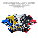 For Honda Yamaha Tankpad Sticker Fishbone 3D Tank