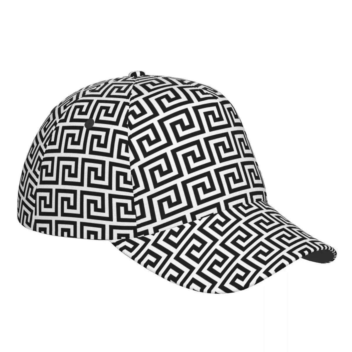 2023 New Arrival Baseball Cap Greek Key Meander