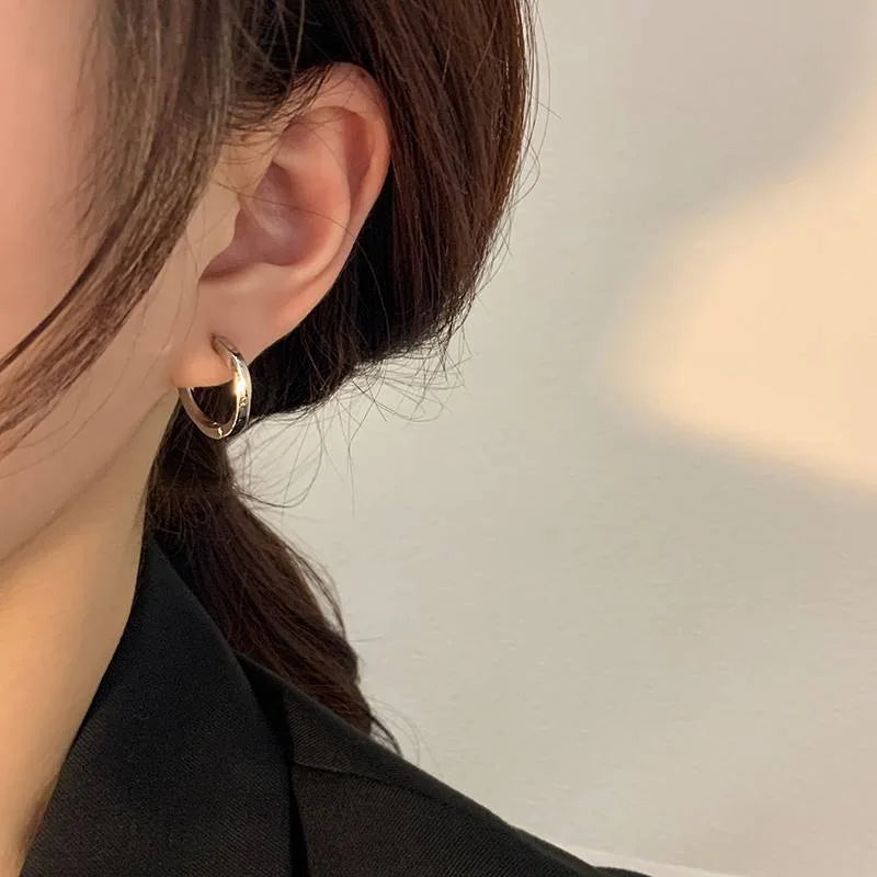 For Men, S925 Silver Needle Earrings For Men