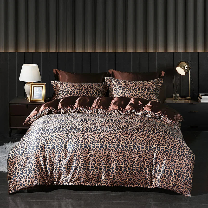 Luxury Gold Mulberry Silk Bedding Set Comforter Quilt