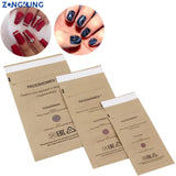 50/100Pcs Disposable Manicure Pouch Disinfectant Gel Equipment Sterilization