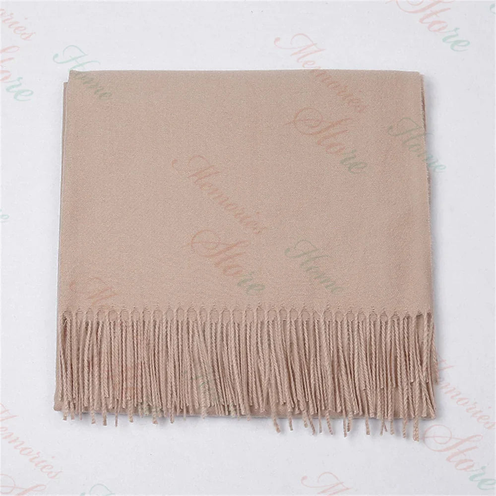 Personalised Embroidered Scarf with Initials or Name Wedding