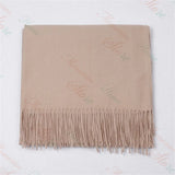 Personalised Embroidered Scarf with Initials or Name Wedding
