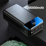 2023New 200000mAh Power Bank Portable Fast Charging PowerBank