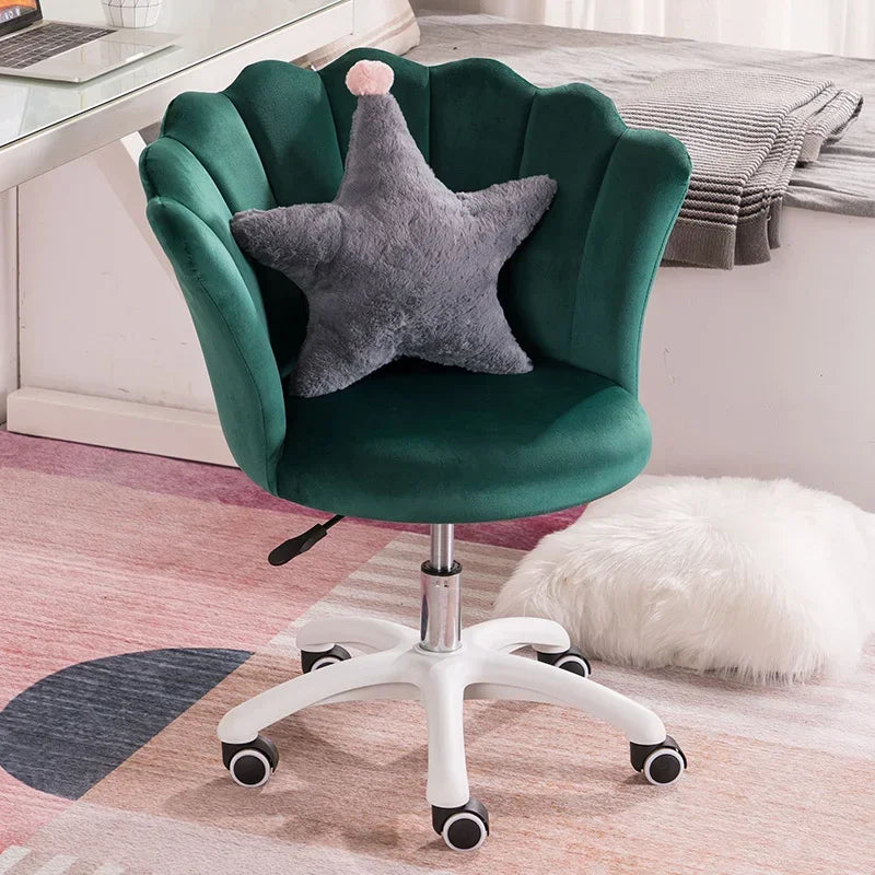 Nordic Computer Pink Chair Girl Dressing Stool Living