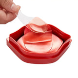 20Pcs Red Collagen Lip Mask Crystal Lip Pads