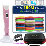 Creative 3D Printing Pen for Kids - LCD