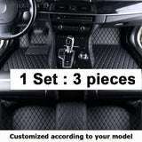 Custom Made Leather Car Floor Mats For Toyota