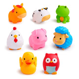 Baby Bath Toys Kids Bathtub Duck Toy Set,Kids