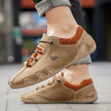 Casual Leather Men Shoes Breathable Sneaker Handmade Driving Loafers Shoes Men Hot Sale Moccasins Wallking Shoe for Man Footwear