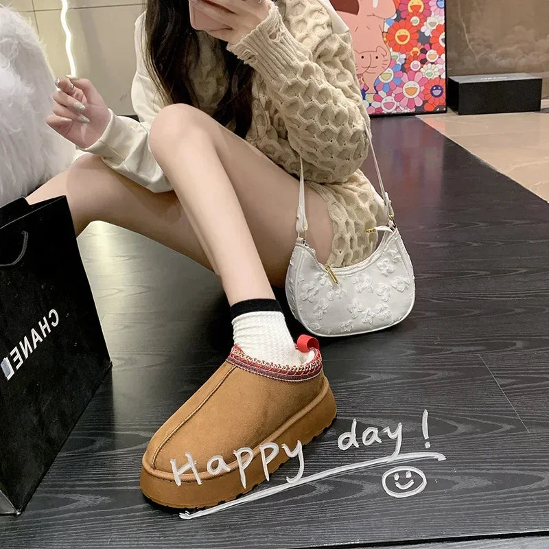 Snow Boots for Women 2023 Winter New Cashmere