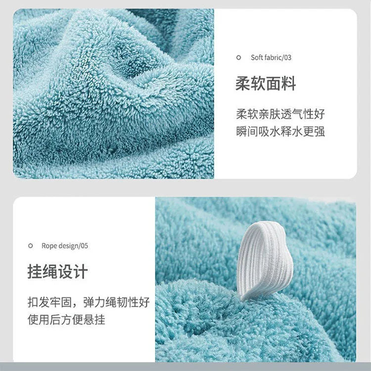 Women Microfiber Towel Hair Towel Bath Towels for