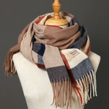 Luxury Brand Autumn Wrap Scarves Winter Warm Foulard