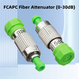 FC APC Fiber Attenuator, Optical Female to Male