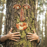 Funny Old Man Tree Face Hugger Garden Art