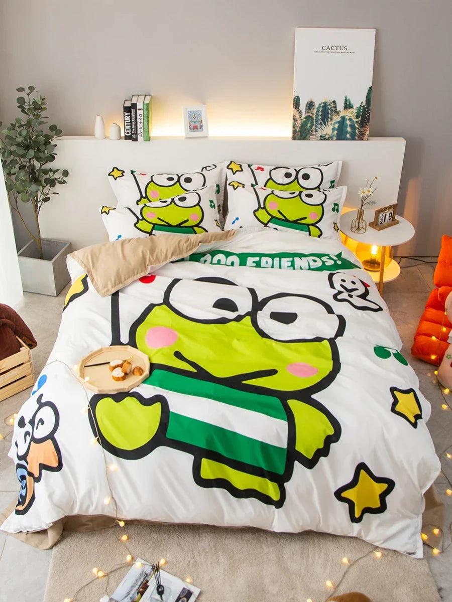 Keeppley Keroppis Animation Derivatives Frog Bedding Sets Australia