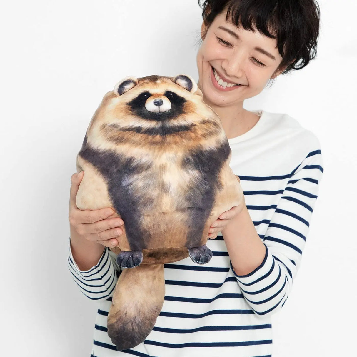 Cute Raccoon Plush Pillow Soft Stuffed Animal Toy