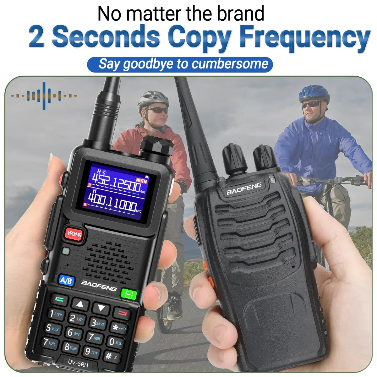 UV-5RH Pro Max 15W Air Band Walkie Talkie