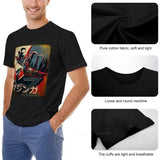 men cotton tshirt black t-shirt Mazinger Z T-Shirt