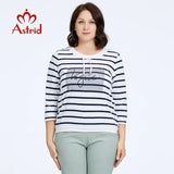 Astrid Autumn Womens tshirt 2023 Casual Cotton Top