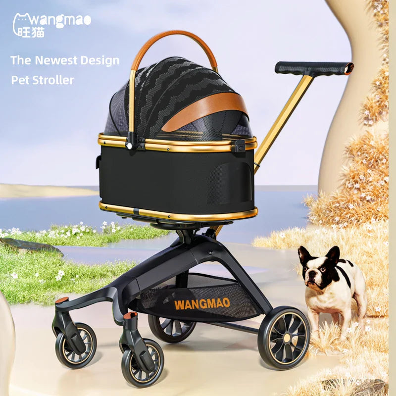 Wangmao Stroller 3 in 1 Puppy Shopping Cart