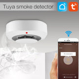 Tuya Smart WiFi 90DB Smoke Detector Sensor Alarm
