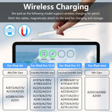For Apple Pencil 2 1 with Wireless Charging,