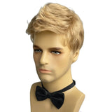 BCHR Short Men Blonde Wigs Synthetic Natural Straight