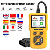 V619 12V Car OBD2 Diagnostic Tools OBD 2