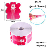 500Pcs Nail Form Nail Paper Holder Tools Forms