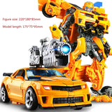 Transformation Toys Robot Car Alloy Plastic Action Figure