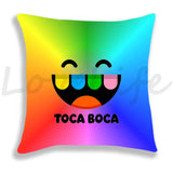 Cute Cartoon Toca Life World Pillow Case Home
