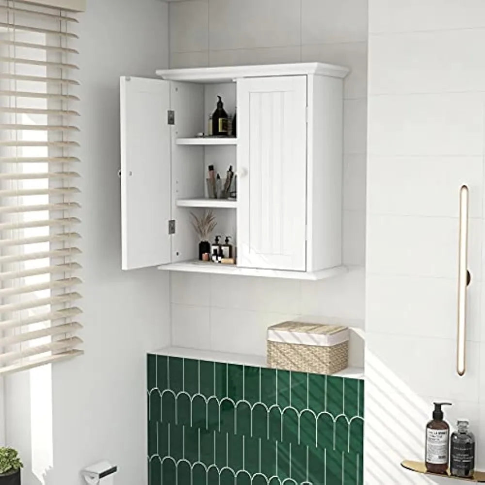 Bathroom Wall Cabinet,Over The Toilet Space Saver Storage