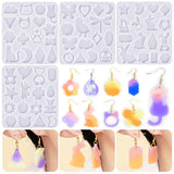 DIY Geometric Animal Shaped Earrings Silicone Mold with