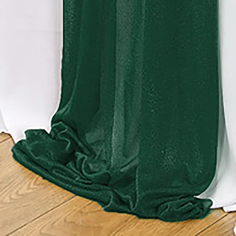 10/50PCS Chiffon Chair Sashes Wedding Chair Decoration 17x250cm