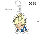 Anime TV Dragon Z Super Saiyan Acrylic Pendant