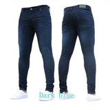 Fashion Men's Ripped Skinny Jeans Tight Leggings Vintage