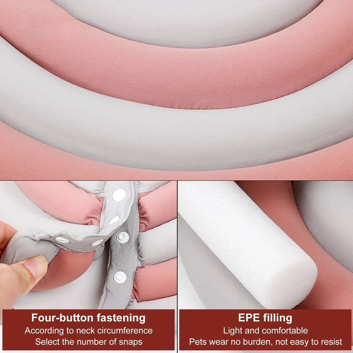 Pet Cat Surgery Wound Collar Healing Protective Cone