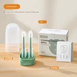 Beipisi Baby Oral Cleaner Gauze Finger Covers Toothbrush