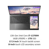 2022 New ThinkBook Plus 17 Laptop i7-12700H Intel