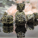 Special Offer Resin Metal Dice Set Sample With