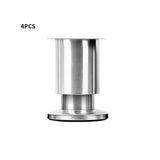 4pcs Furniture Feet Accessories Office Kitchen Sofa Round